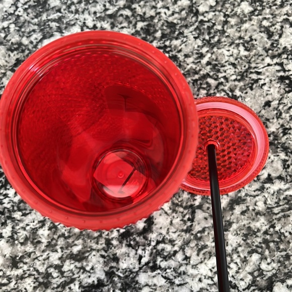 ❤️NWT🖤 Starbucks Northeastern University Red Studded Tumbler Venti 24oz - Picture 8 of 9